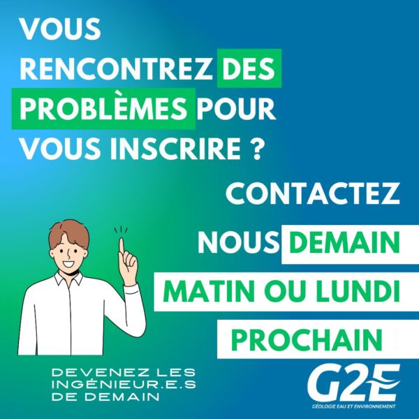 Lire la suite à propos de l’article Problèmes d’inscriptions aux oraux ?